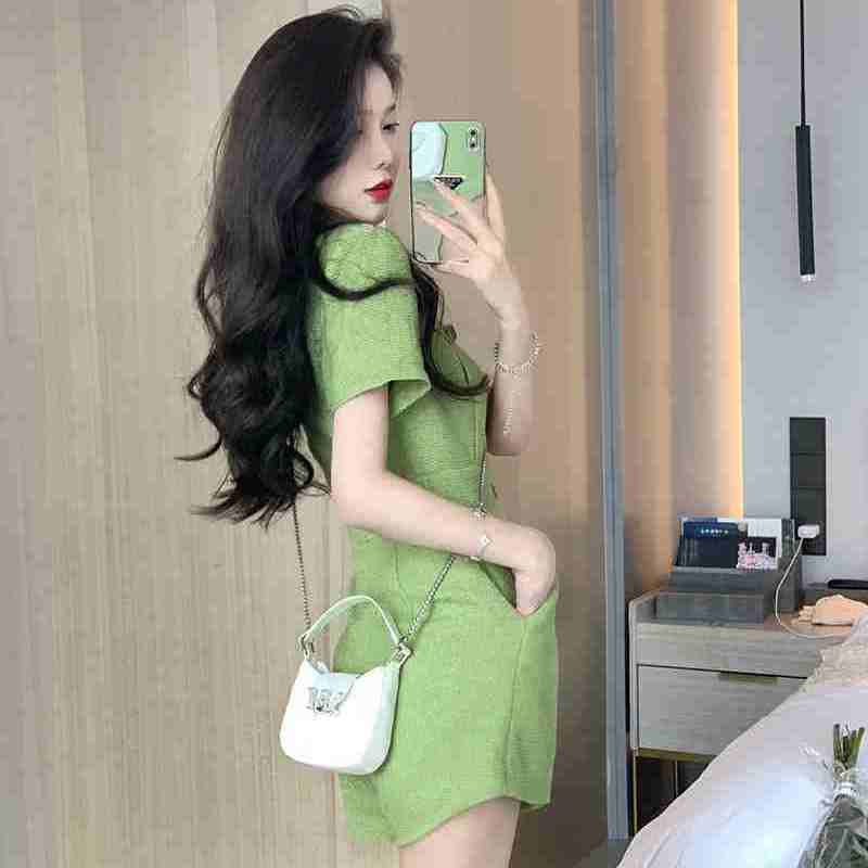 Jumpsuit Lưng Cao Phong Cách Hàn Quốc Thời Trang Mùa Hè Mới Cho Nữ