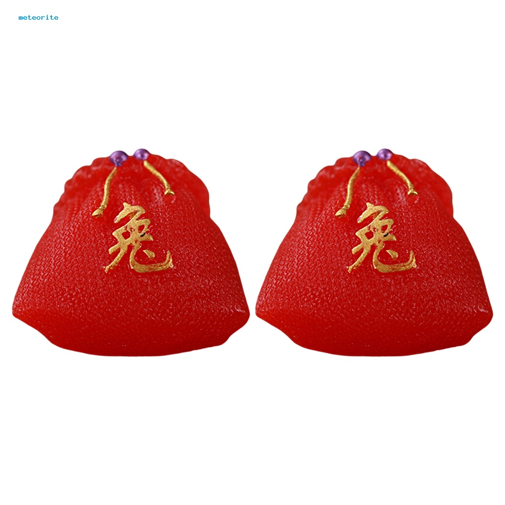 Set 2 Đồ trang trí Thỏ Bunny Mini Trang Trí Nhà Búp Bê