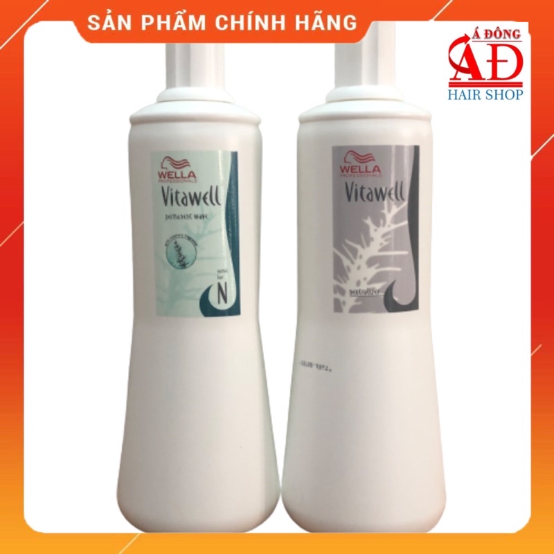 BỘ THUỐC UỐN TÓC CAO CẤP WELLA VITAWELL CAO CẤP ĐỨC 1000ML [UỐN LẠNH]