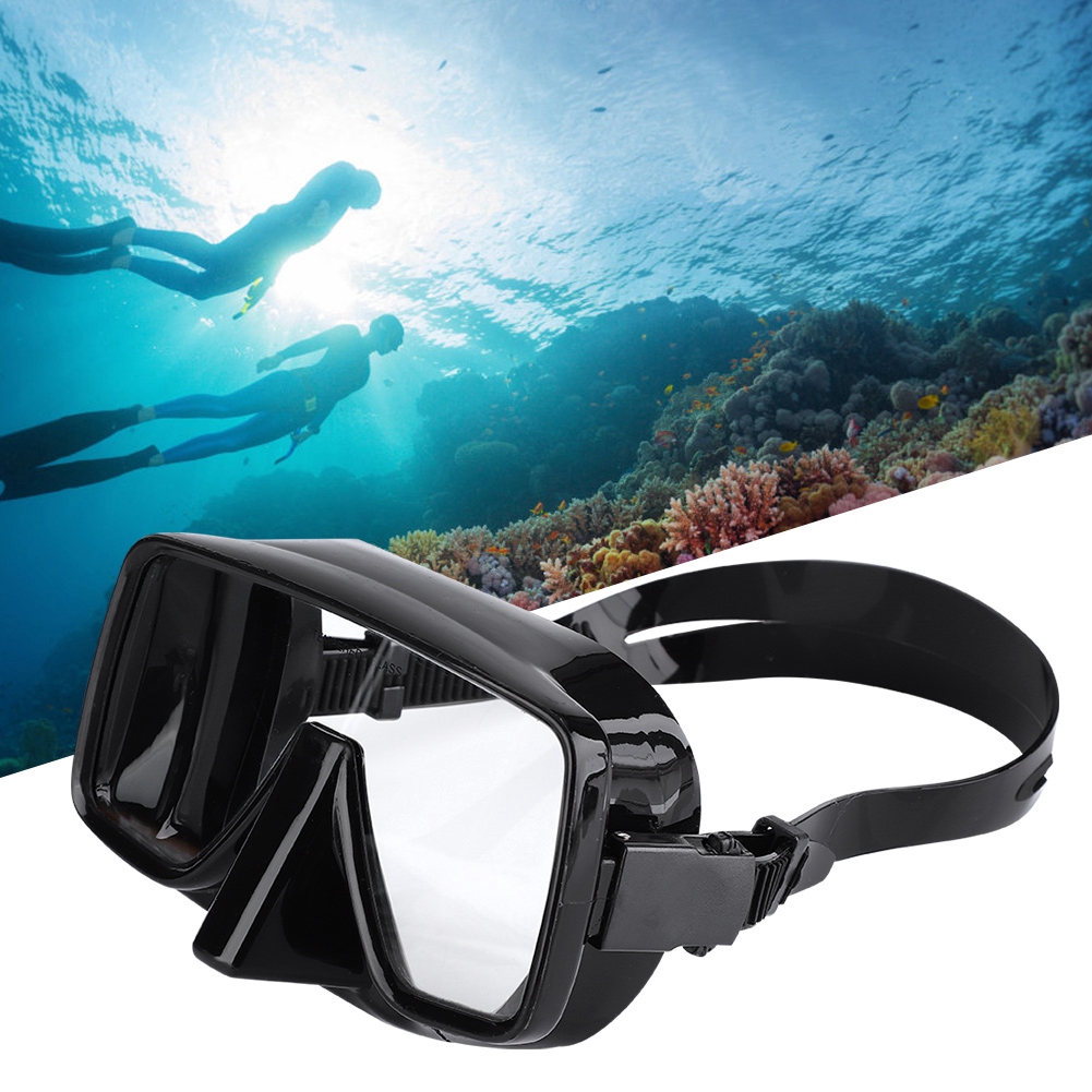Scuba Underwater Diving Mask  Silicone Goggle for Salvage/Scuba