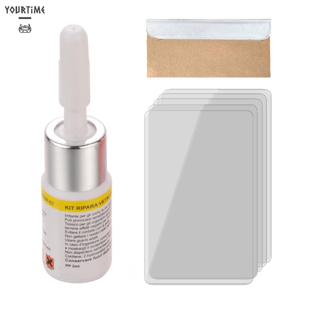 Bộ dụng cụ phục hồi sửa chữa vết nứt kính chắn gió xe hơi 3ml chất lượng cao