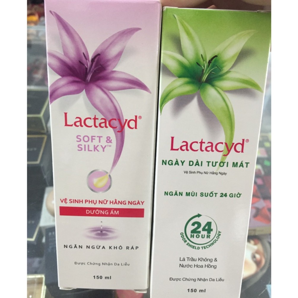 [CHỌN LOẠI MUỐN MUA] Dung dịch vệ sinh phụ nữ Lactacyd 150ml