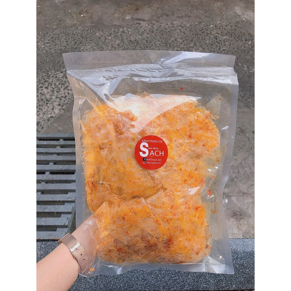 Bánh tráng sa tế tỏi túi 500g (HSD : 1 tháng)