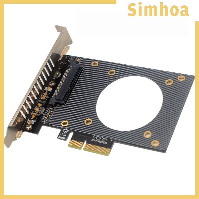 [SIMHOA] PH46 U2 GEN4 U.2 to PCIE X4 Adapter SFF-8639 to SSD High Speed Transmisson