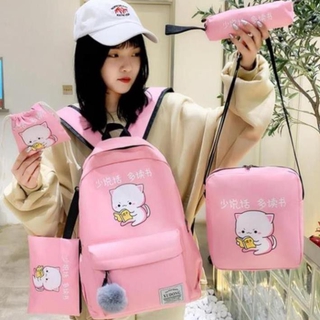 [Hot] ✲Cặp học sinh nữ phiên bản Hàn Quốc cấp 2 3 bộ Mori dung tích lớn 2020 mới tiểu ba lô <