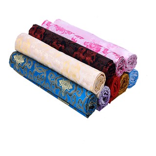 Vải Lụa Satin May Sườn Xám Phong Cách Trung Hoa