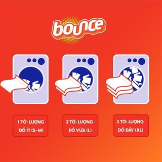 Giấy thơm quần áo Bounce Mỹ