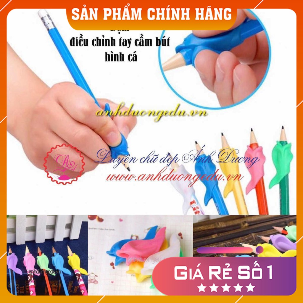 Cá Định Vị Luyện Chữ Đẹp - Cá Định Vị Tay Cầm Luyện Chữ Nét Cơ Bản - Chống Mực Ra Tay