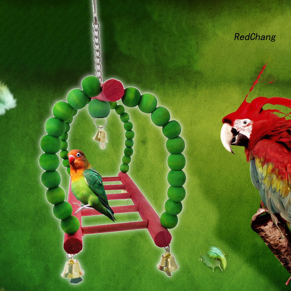 Thang Gỗ Đồ Chơi Cho Vẹt