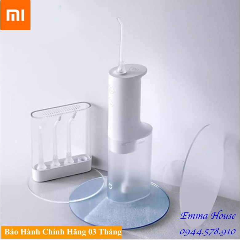 Máy tăm nước Xiaomi Mijia Flosser - BẢO HÀNH CHÍNH HÃNG 01 Tháng