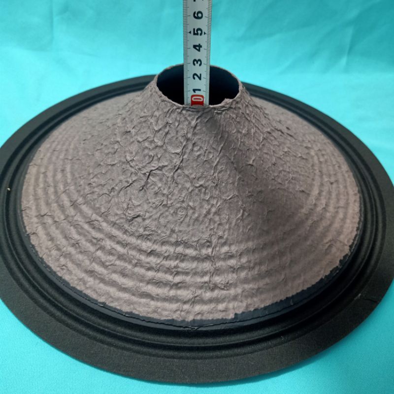 màng loa 40 tím gân vải lỗ coil 63 cao 9.7cm