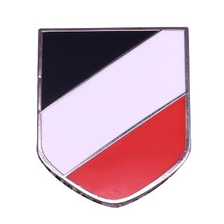 Ww2 Mũ bảo hiểm Đức Side Shield Huy hiệu Phụ kiện quân đội