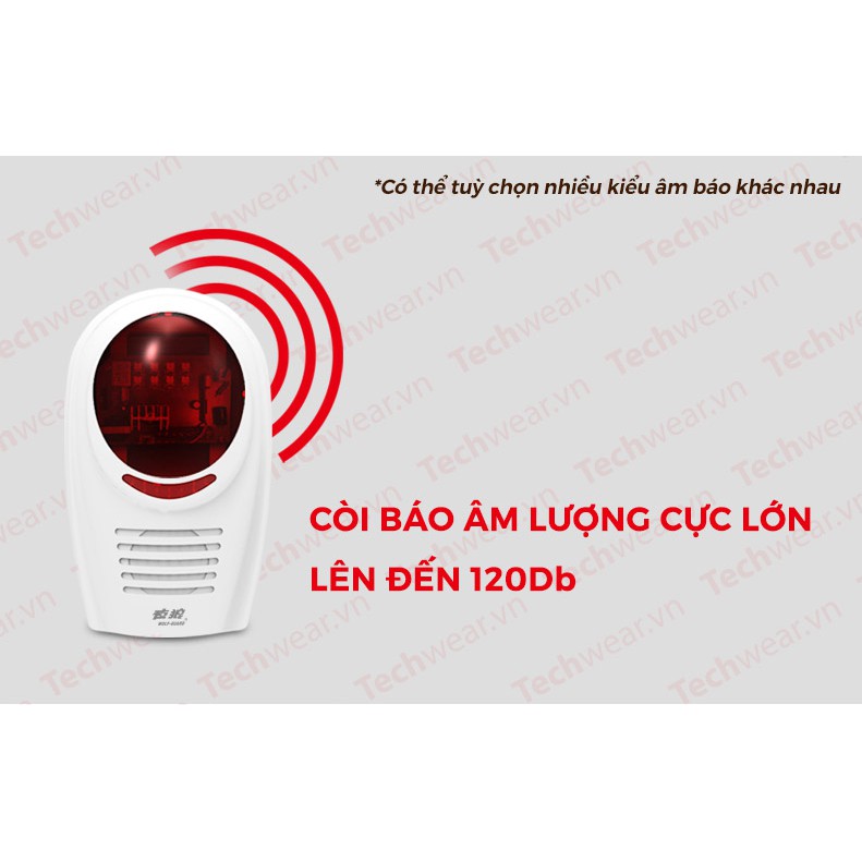 Còi báo động chống trộm hồng ngoại TWYL-007AF