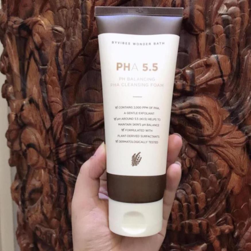 Sữa rửa măt 𝑩𝒚𝒗𝒊𝒃𝒆𝒔 𝑾𝒐𝒏𝒅𝒆𝒓 𝑩𝒂𝒕𝒉 𝑷𝑯𝑨 𝟓 Sữa rửa mặt Tạo bọt dịu nhẹ - Phù hợp ngay cả da nhạy cảm | BigBuy360 - bigbuy360.vn