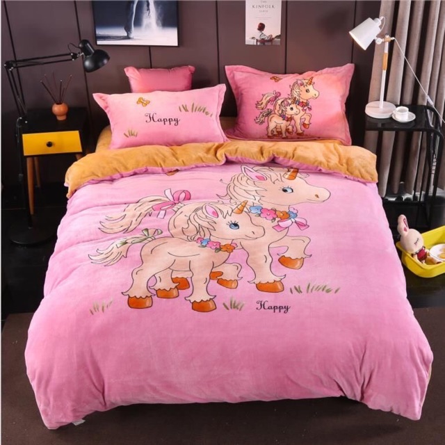 Set chăn ga gối tuyết nỉ nhung cho trẻ em cực đẹp.Màu sắc vô cùng đa dạng và bắt mắt