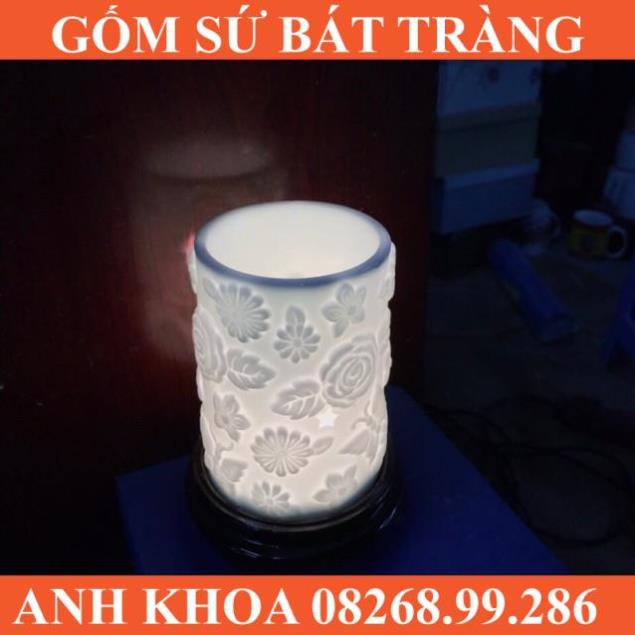 Đèn xông tinh dầu mẫu mới 2019 - Gốm sứ Bát Tràng Anh Khoa