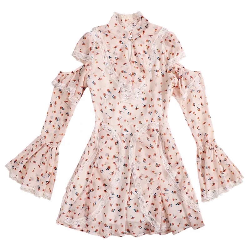 Váy Sakura siêu xinh tay xoè có video thật nè