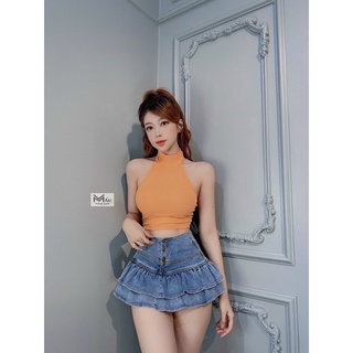 Áo ba lỗ nữ cổ yếm