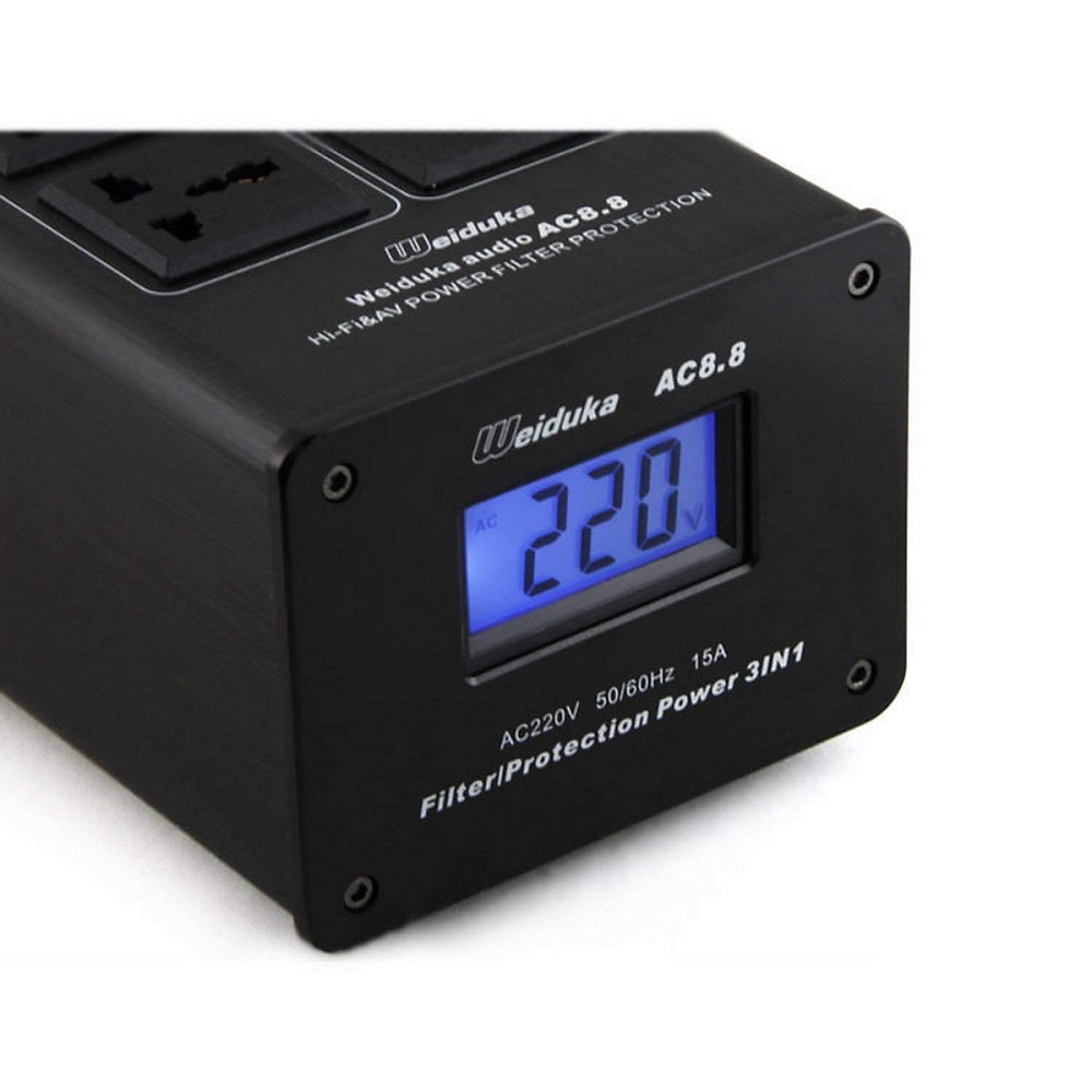 Bộ lọc nhiễu điện cho dàn âm thanh - WEIDUKA AC 8.8