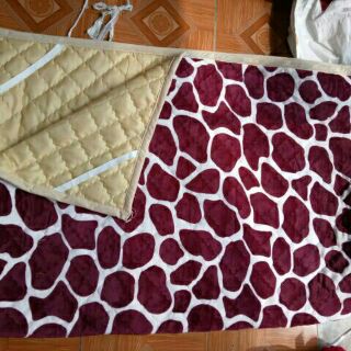 [Bb127] Thảm trải giường lông cừu nhung