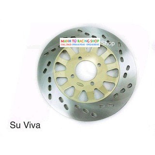 Đĩa thắng trước xe viva xì po zin lòng vàng - D484