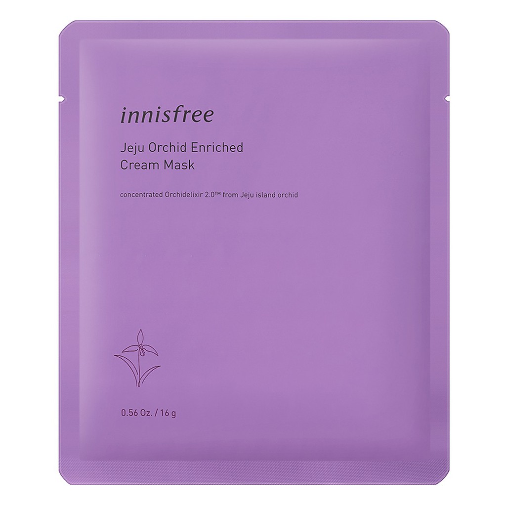 Mặt nạ dạng kem ngăn ngừa lão hóa sớm từ hoa lan Innisfree Jeju Orchid Enriched Cream Mask 131170973