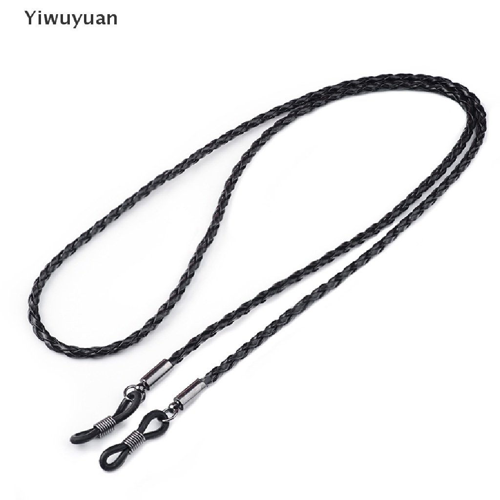< Yiwuyuan > Dây Đeo Kính Mát Bằng Da Bện Dày Dạng Xoắn