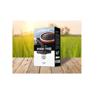 Gạo lứt đen Phúc Thọ hộp 1kg