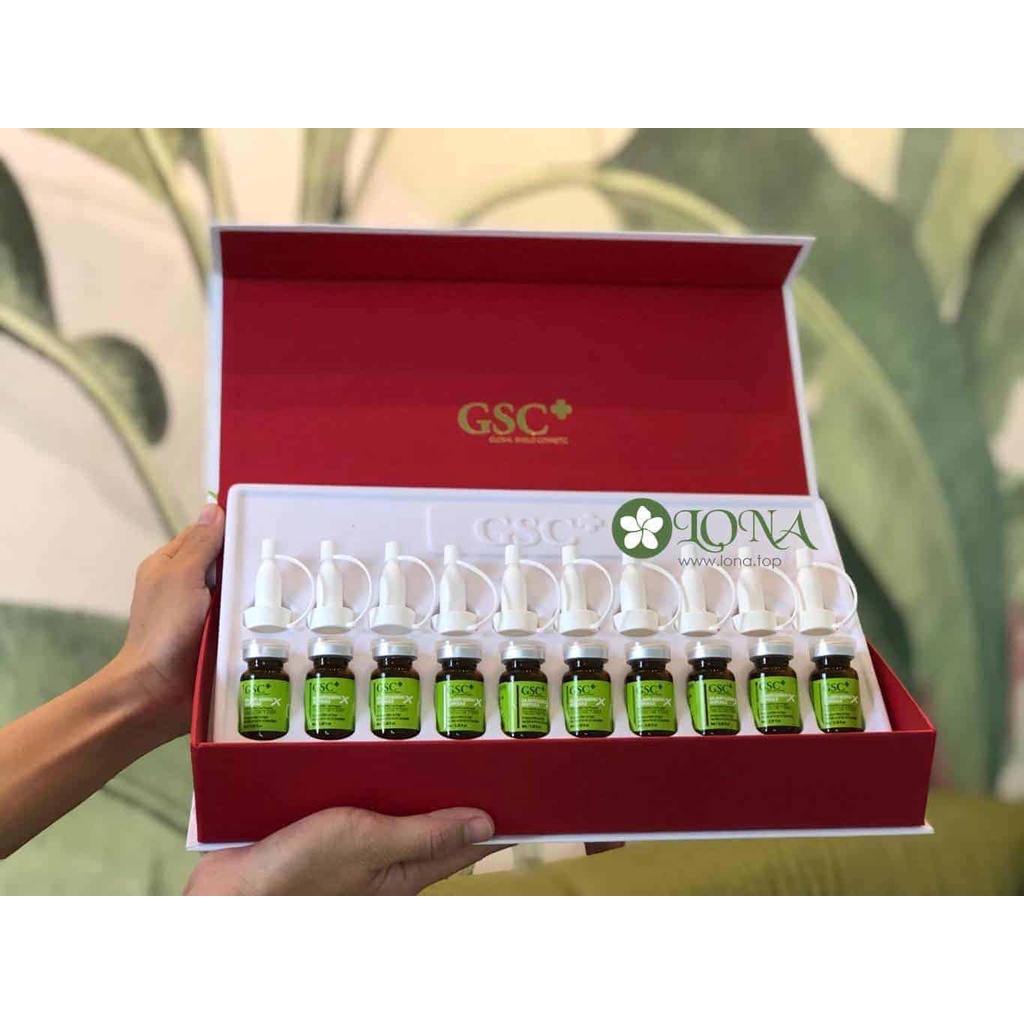 Hộp 10 lọ tế bào gốc GSC Hàn Quốc