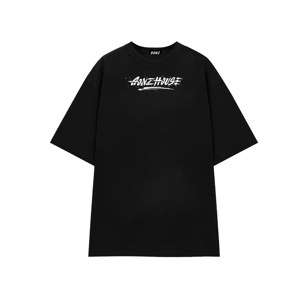 Áo Thun Cotton Đen Tee Gonz House 2 | BigBuy360 - bigbuy360.vn