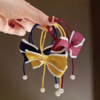 Cột Tóc Nơ Dễ Thương Phong Cách Tiểu Thư Cho Bạn Nữ