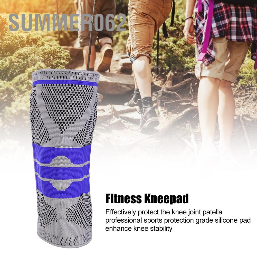 Summer062 Summer Unisex Thin Ball Games Sports Kneecap Cycling Fitness Patella Protective Gear