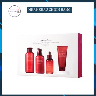 Bộ Innishfree chiết xuất lựu💥Freeship 💥Sét Dưỡng Da Trẻ Hóa INNISFREE LỰU ĐỎ