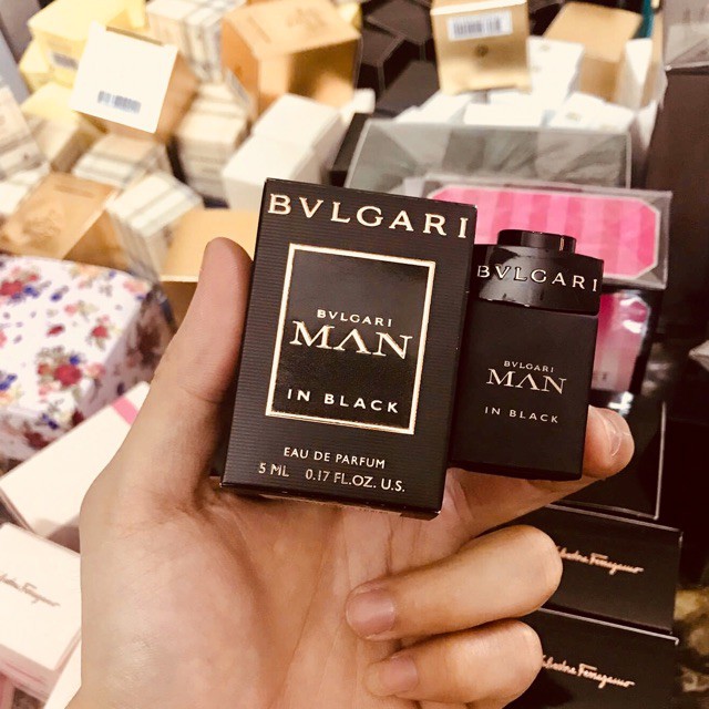 Nước hoa nam Bvlgari Man In Black 5ml