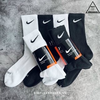 Vớ Nike nhiều màu hàng VNXK dày dặn trơn/màu