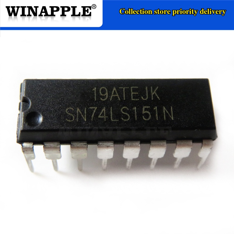 10 CÁI SN74LS151N SN74LS151 74LS151N 74LS151 HD74LS151P 74LS151P DIP-16 mới nguyên bản Còn hàng