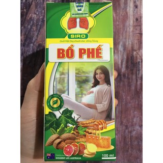 Siro Bổ phế - cải thiện tình trạng ho, sưng đau do viêm họng, viêm phế quản, hỗ trợ bảo vệ sức khỏe đường hô hấp