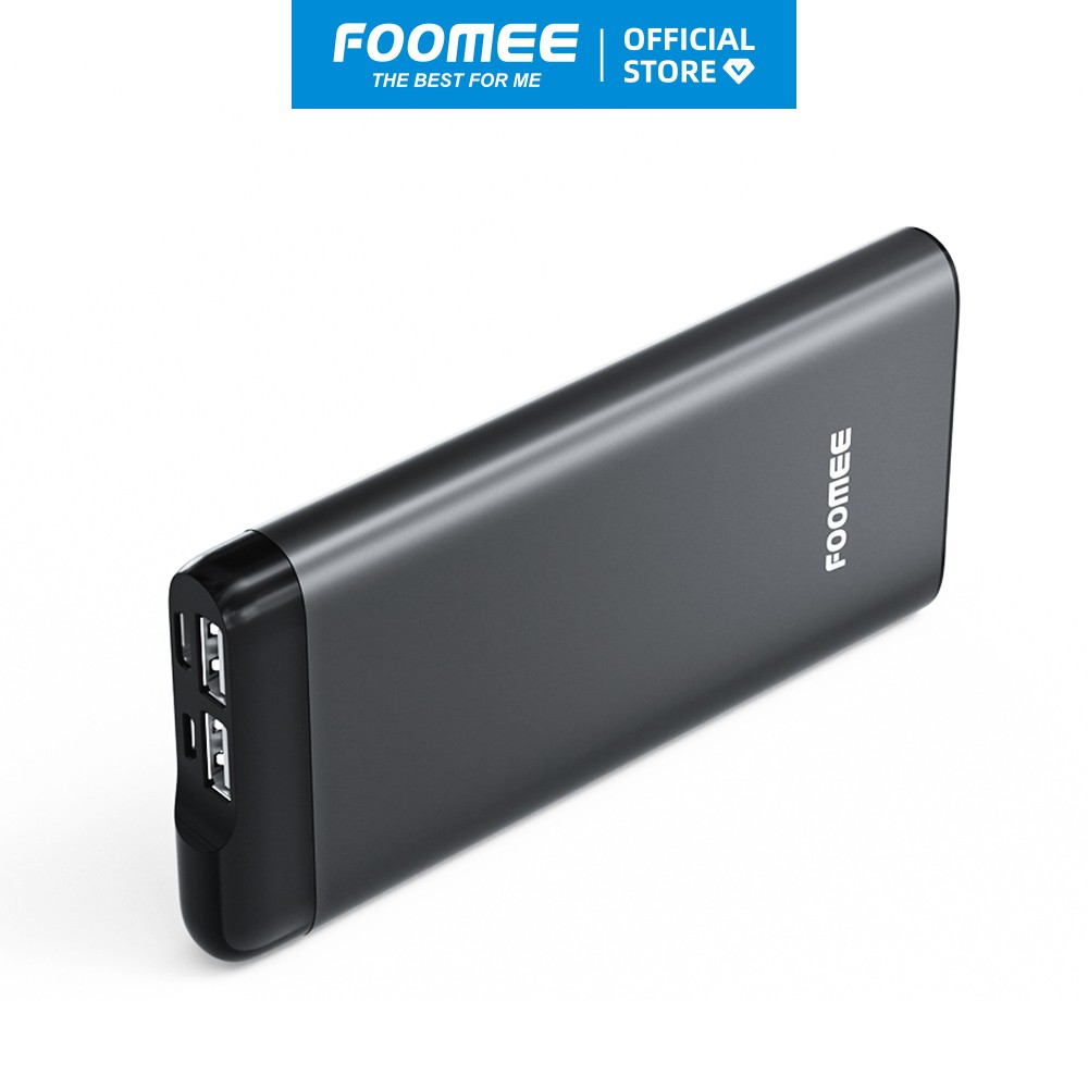 Pin Sạc Dự Phòng 10000mAh FOOMEE AH10s - Sạc Nhanh 20W Đầu ra USB/Type C- Đầu vào Micro/Type-C - 1 đổi 1 trong 12 tháng