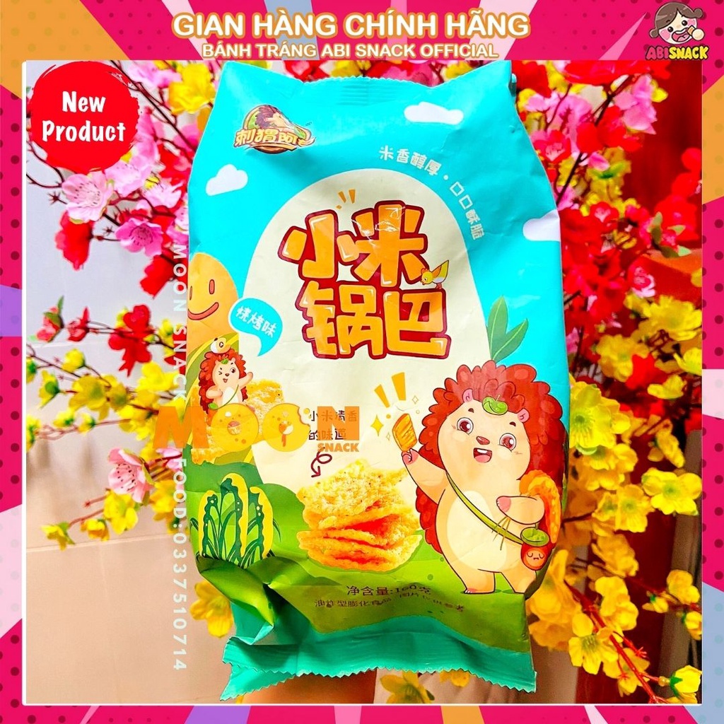 Bánh Snack Nhím YOUYUSU món ăn nhẹ thực phẩm chiên giòn 🦔 GÓI LỚN 160g