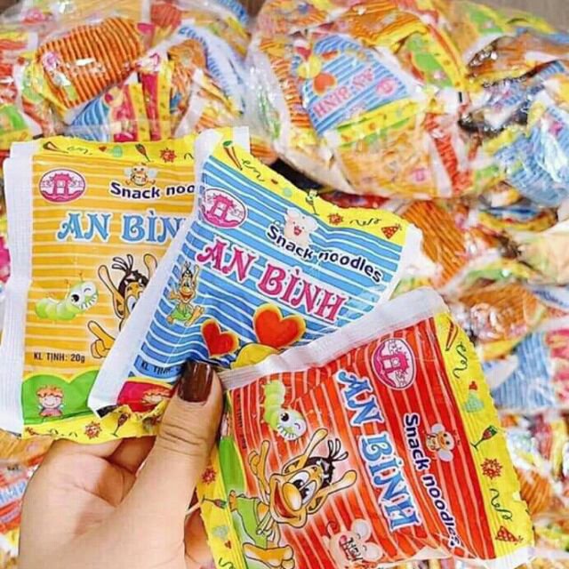 Mì tôm trẻ em An Bình ( COMBO 10 GÓI ) trở về tuổi thơ Bonbon ăn vặt hà nội | BigBuy360 - bigbuy360.vn