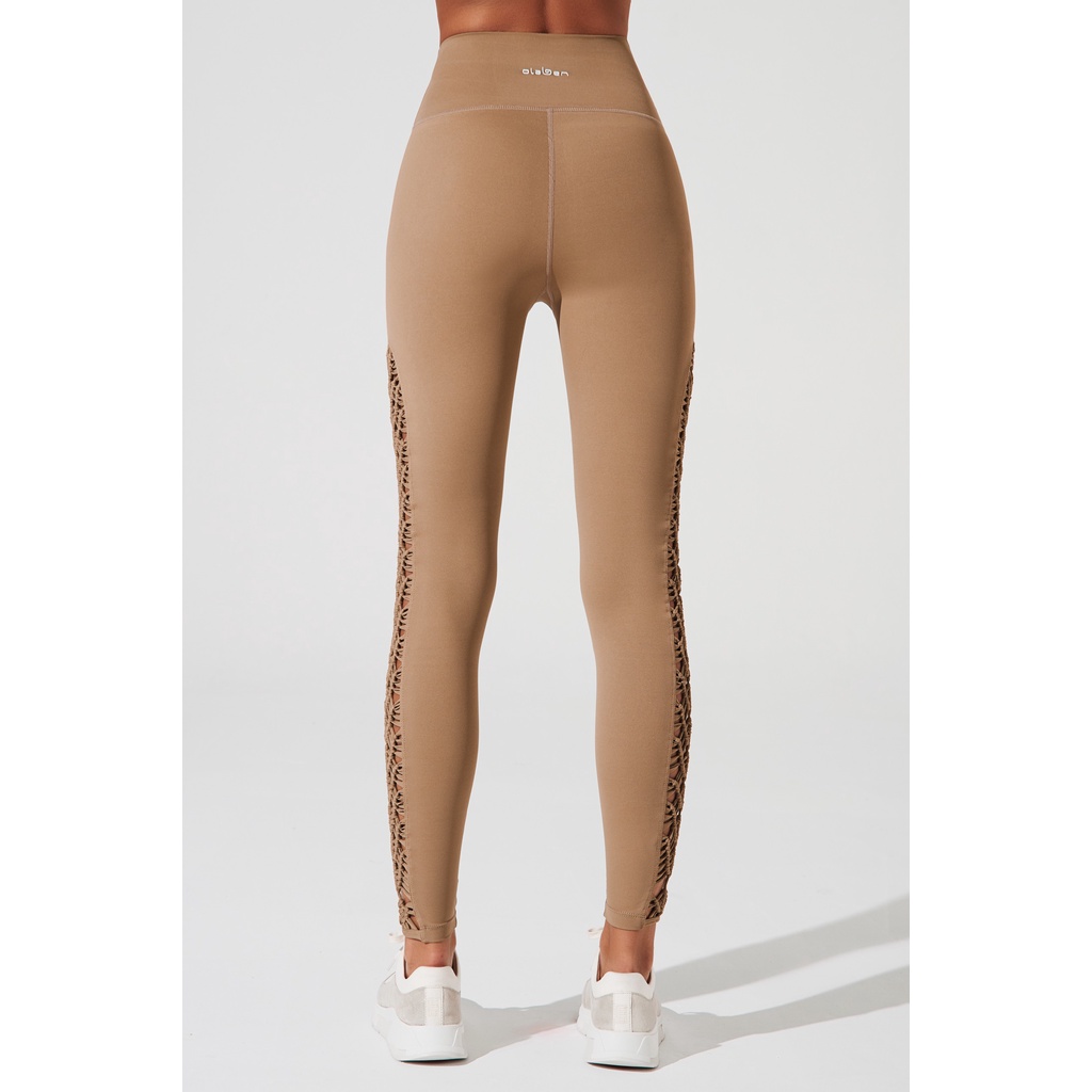 OLABEN Quần tập Yoga Gym lưng cao đan tay J'aisama Hand-Knotted Legging