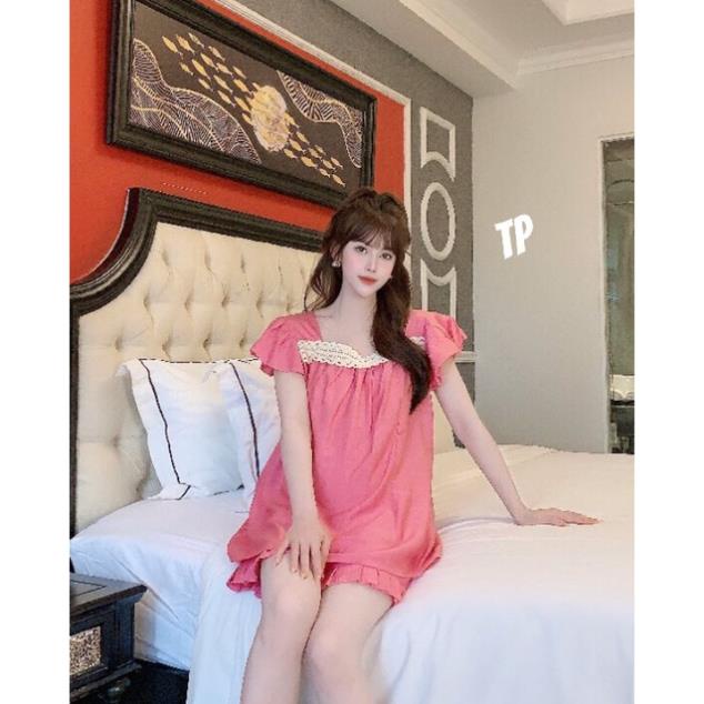 Bộ sooc bầu đũi lụa mát⚛️ xmay đồ bầu tkutrang 0966.552.194