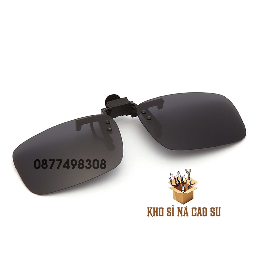 [Giá sốc] Kính râm dạng kẹp (Chỉ kính không gọng - Kính râm cho người cận, viễn, săn bắt )