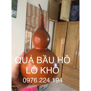 Quả bầu hồ lô khô có video+ ảnh thật
