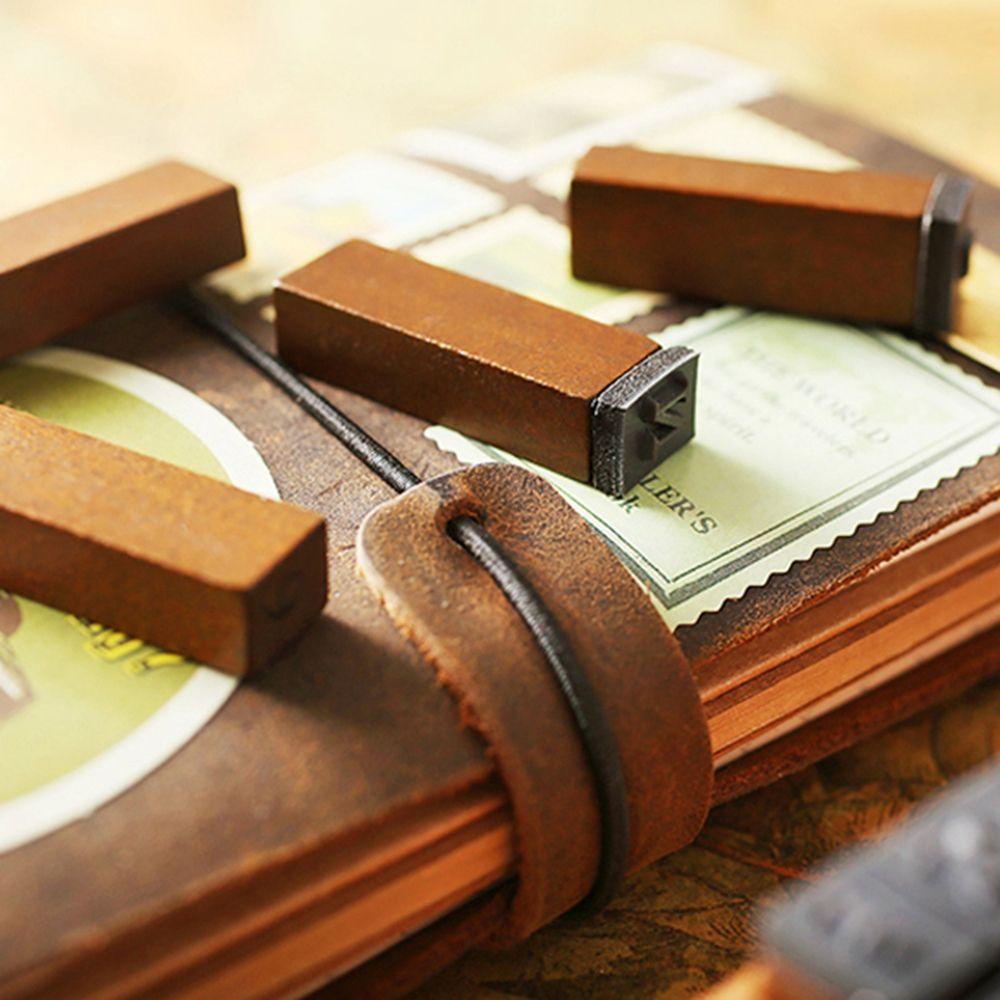 Bộ 70 Con Dấu Gỗ Trang Trí Xinh Xắn