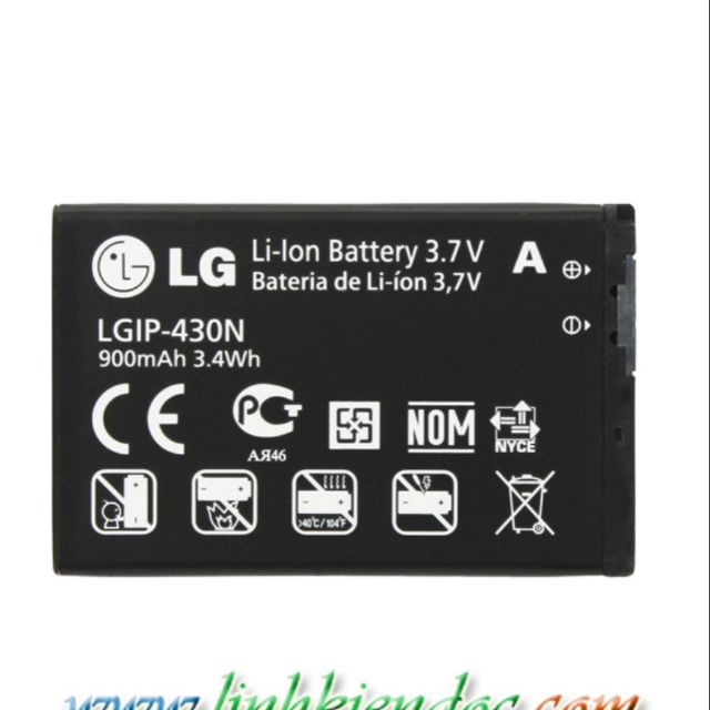 Pin LG 430N