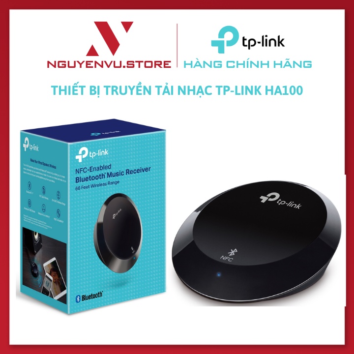 Thiết bị truyền tải nhạc TP-Link HA100 thông qua Bluetooth 4.1 - Hàng Chính Hãng