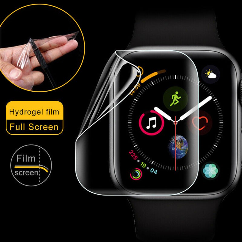 Kính cường lực 3D bảo vệ màn hình đồng hồ Apple Watch 38/42mm Series 2 3 40/44mm Series 6 SE 5 4