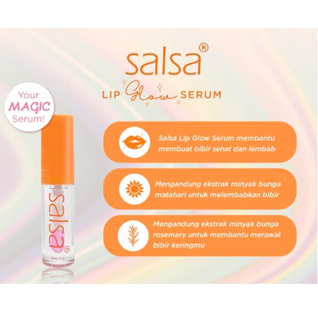 (hàng Mới Về) Serum Dưỡng Môi Salsa 3gr | Bpom | BigBuy360 - bigbuy360.vn
