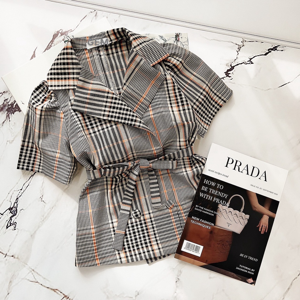 Áo vest nữ ngắn tay vải xuất dư hàng đẹp có bigsize cho người béo mập, áo vest nữ công sở kiểu thanh lịch, sang chảnh